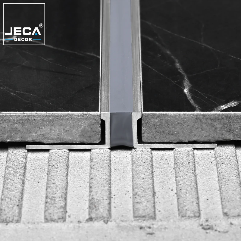 JECA Professional Manufacture Expansion Joint Ceramic Corner Border Trim Building Movement Expansion Joint