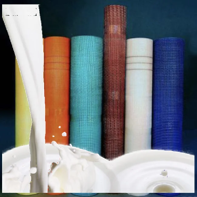 Styrene acrylic polymer reinforced alkali-resistant fiberglass composite