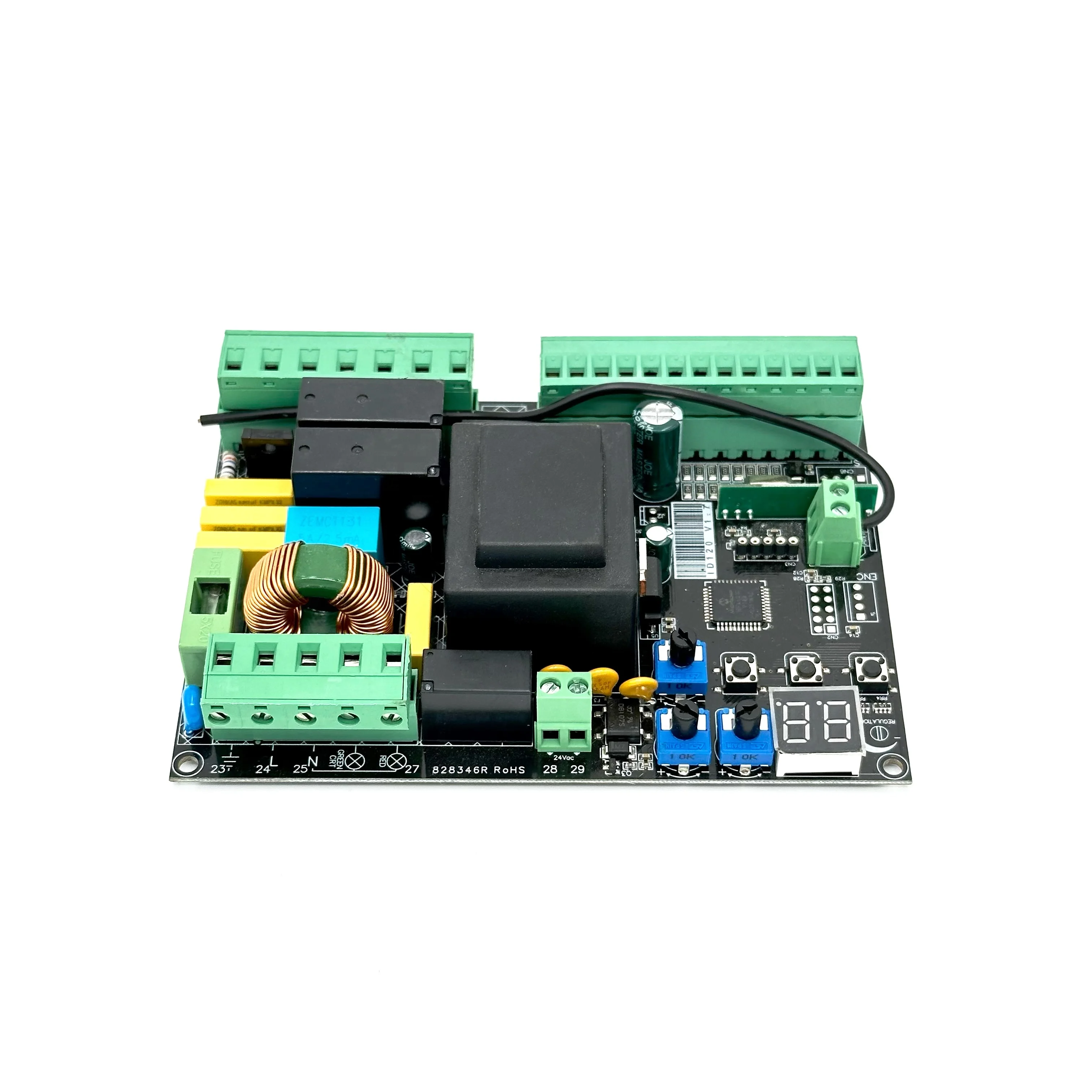 ID120 High Quality AC 110V 230V Traffic Light Control Sliding Gate Control Board Barrier Gate Control Board