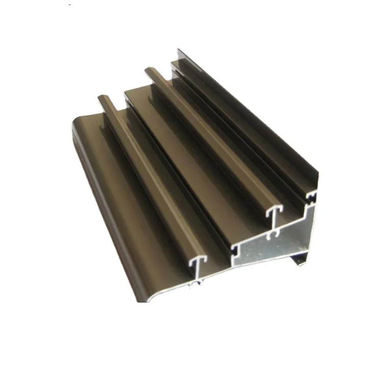 
Apartment Decorative Sandblasting Anodized Aluminum Profiles for Wardrobe Sliding Door 