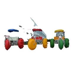 Три большие колеса водный трицикл центробежного формования море велосипедов