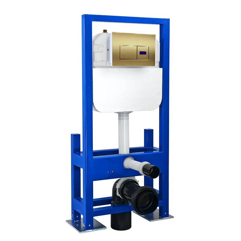 CE approval Smart touchless automatic  Hung toilet in wall  concealed cistern