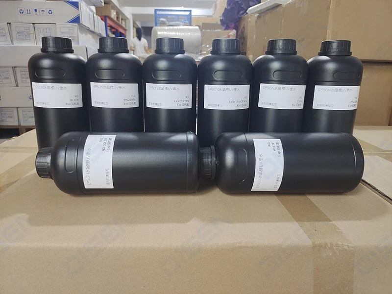 1L UV DTF Ink I3200 L1800 1000ml Textile Pigment DTF White Ink for Epson L1805 P800 DX5 DX7 XP600 UV DTF Transfers Printer