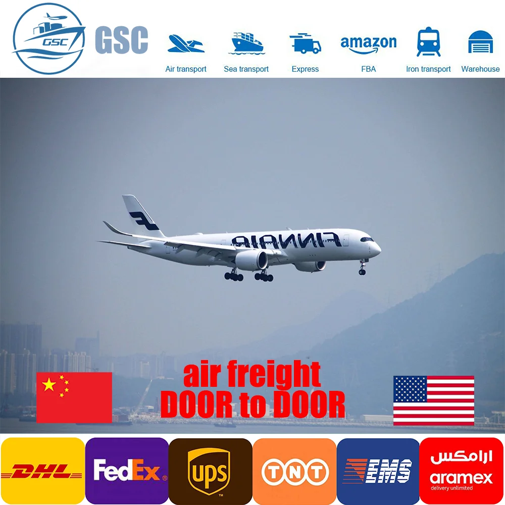 Professional door to door DDP DDU from Shenzhen Yiwu Ningbo Shanghai to USA fba amazon forwarders Airfreight shipping agent