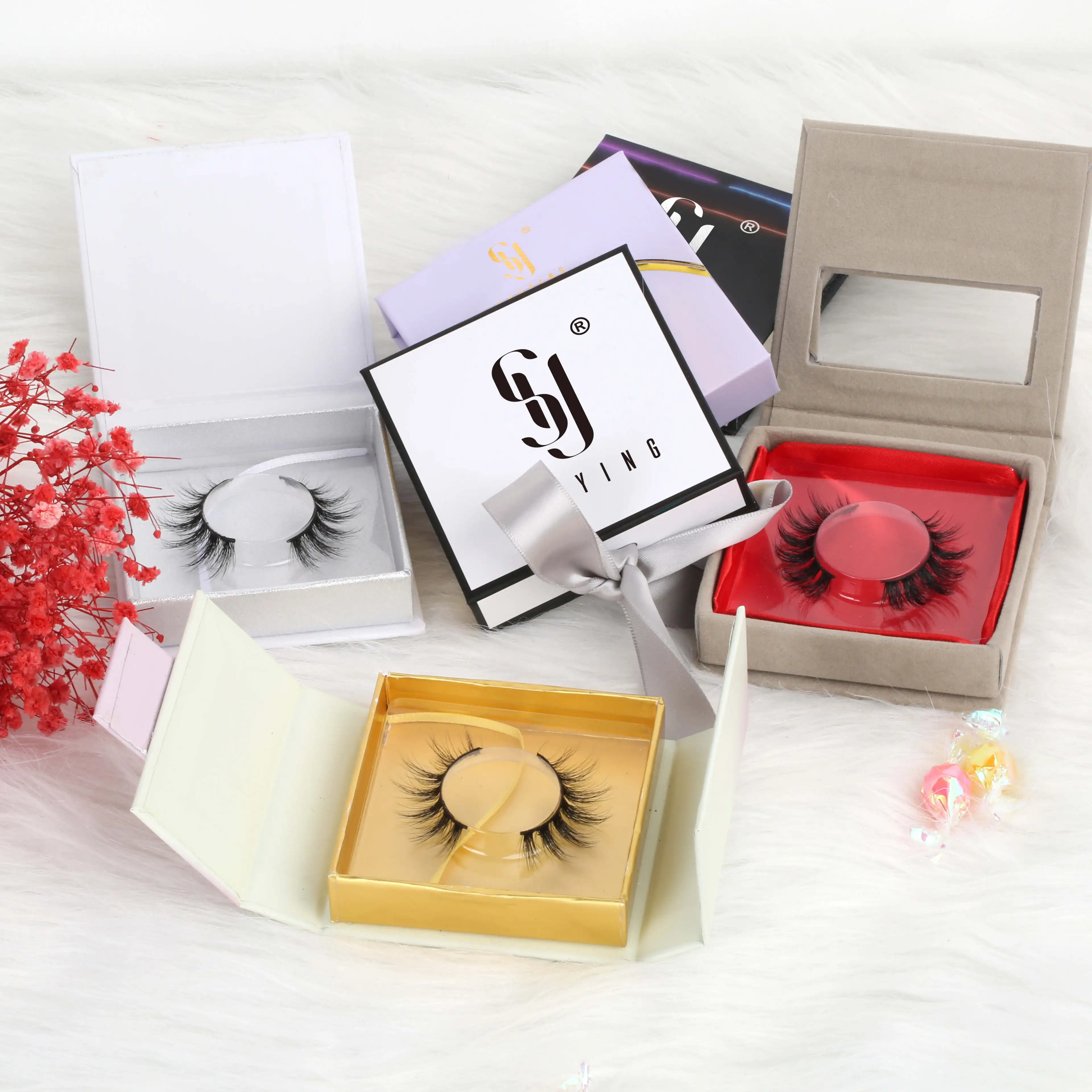 Eyelash Factory Wholesale Price Custom Box Eyelashes Make Your Own Brand Custom Lash Packaging with You