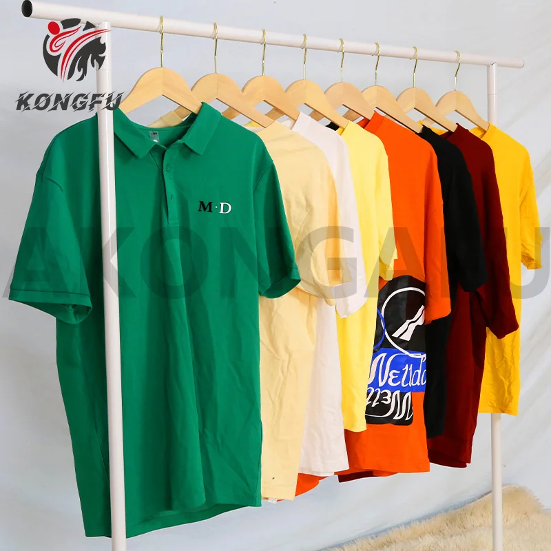 AKONGFU mens golf polo shirts second hand clothes used sports clothes uk used clothes bales for men t-shirt s