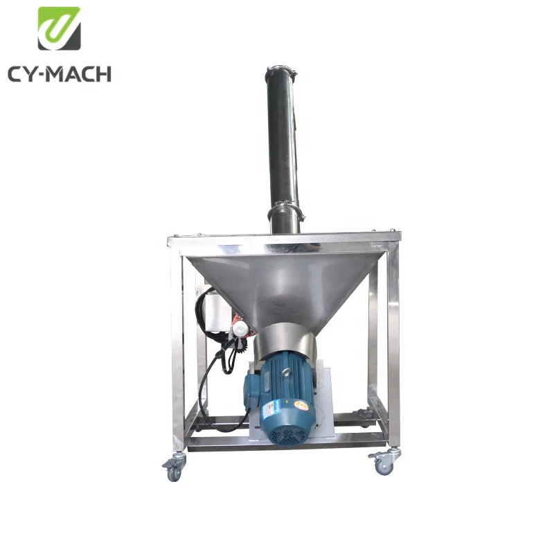 Concrete auger horizontal screw conveyor small powder grain