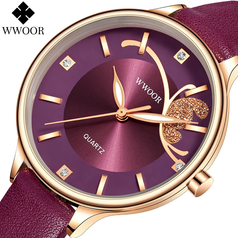 Ladies Watch Women Fashion WWOOR 2021 Japanese Movement Designer Ladies Watches Diamond Quartz Wrist Watch Gift Relogio Feminino