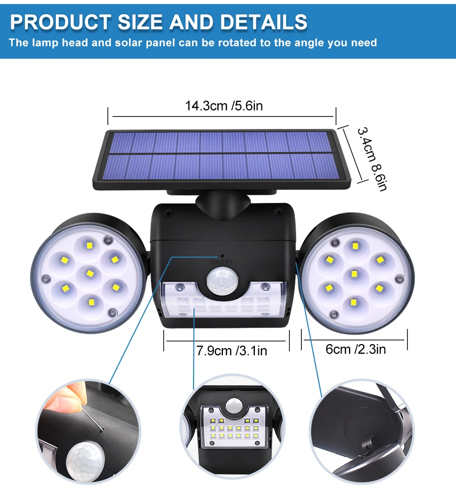 3 Solar Lamp