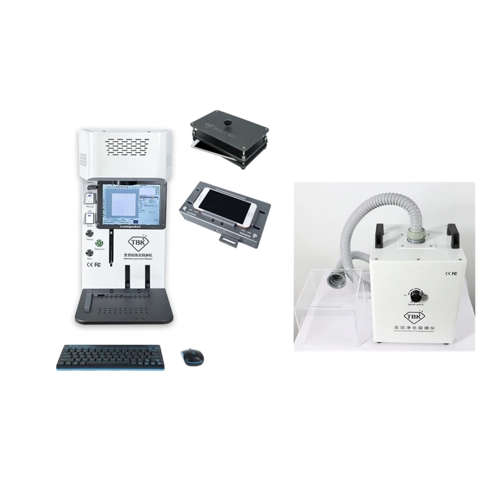 Newest TBK-958B 110-220V printing carving metal laser engraving machine