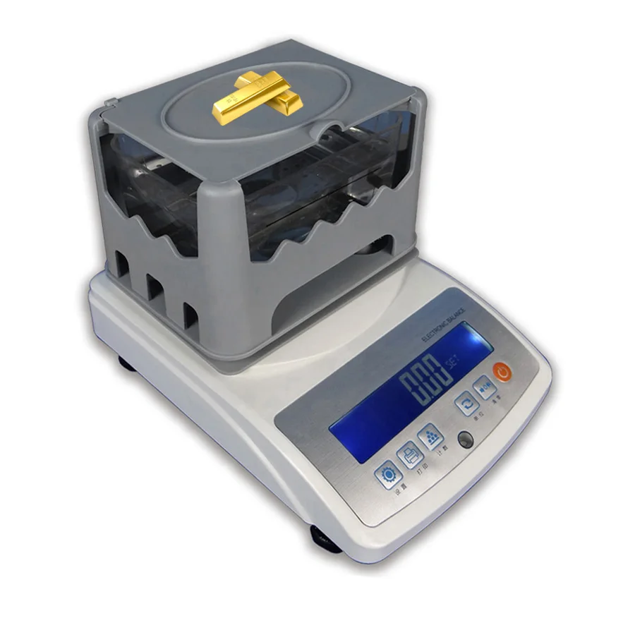 300g/0.01g Gold Density Meter Purity Tester Precious Metal Platinum Density Meter For Gold K Silver Platinum Tester Densitometer