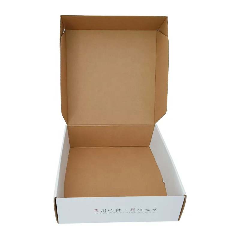 Hot Sales Logo Printing Gifts Packaging Paper Box Durable Corrugated Paper Mailer Box Folding Big Capacity Fruit Store Container