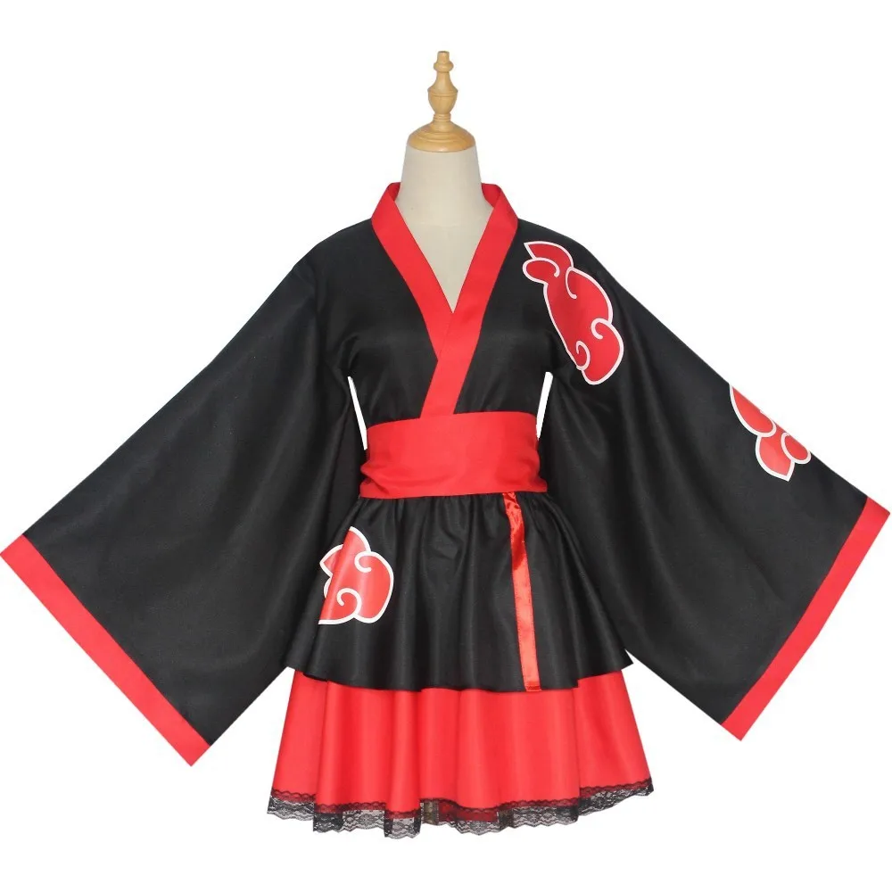 
 Kimono Shippuden cos Akatsuki Hyuga Kakashi Uzumaki cos costume  
