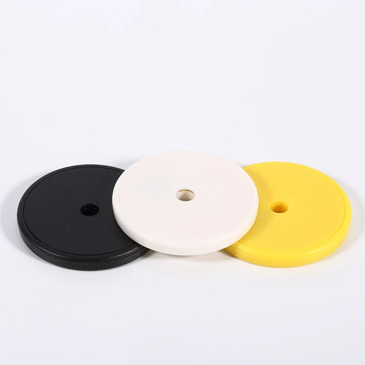 Fast Reading ABS Waterproof Proximity RFID Coin Token Tag  RFID Round 30mm ABS Coin Anti Metal Black NFC