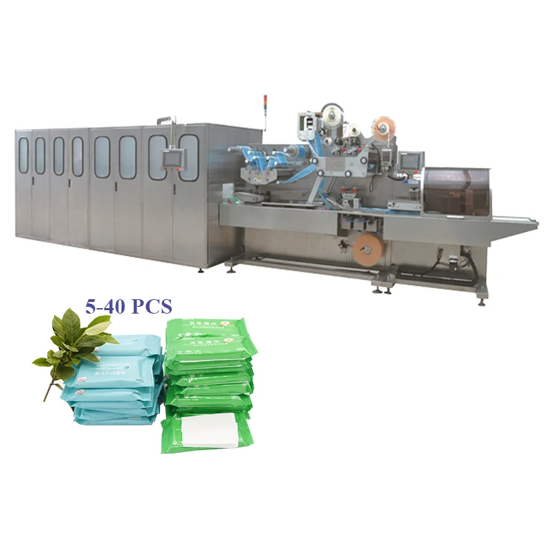 2022 New Designed The New Listing Fully Automatic Automatic Wet Wipe Machine Line