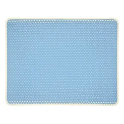Cat Litter Mat Double Layer Waterproof Urine Proof Trapping Mat Easy to Clean Non-Slip Toilet Pad Cat Scratch Pad Large Foot Pad