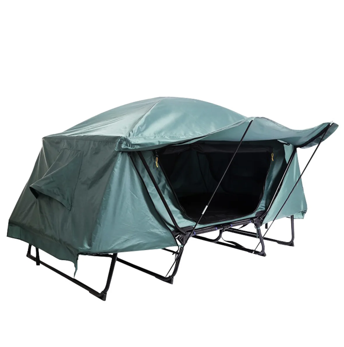 off ground tent windproof double rainproof off the ground thickened portable folding Oxford tent for camping