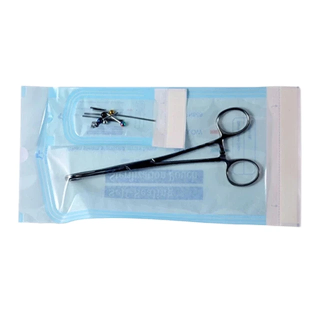 Self sealing sterilization pouch for Pressure steam of Dental tool
