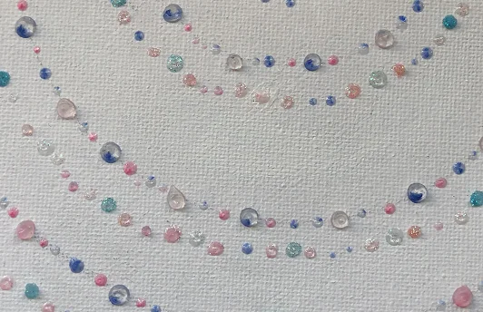 transparent 100ml DIY Crystal Acrylic color in bottle