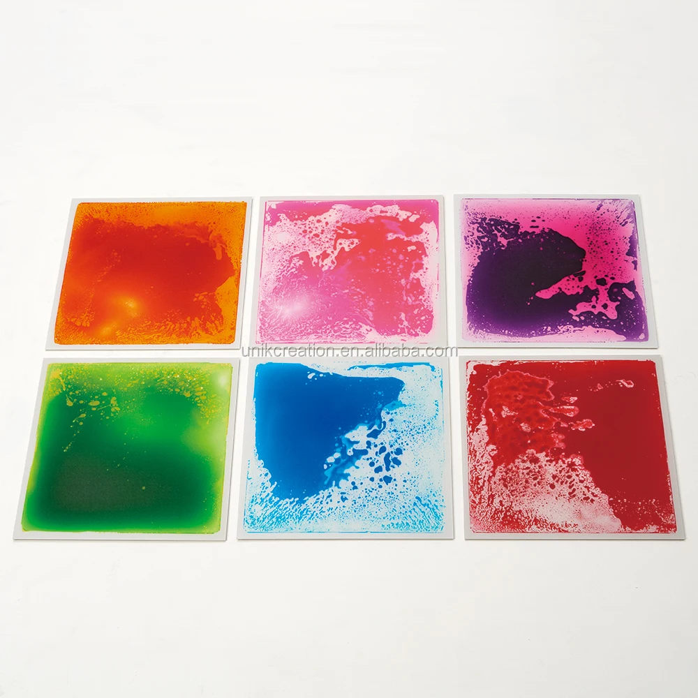 EDUsense Sensory Integration Original Design Relief Stress Anxiety Autism Toys Educational Liquid Floor Tile Sensory Mat