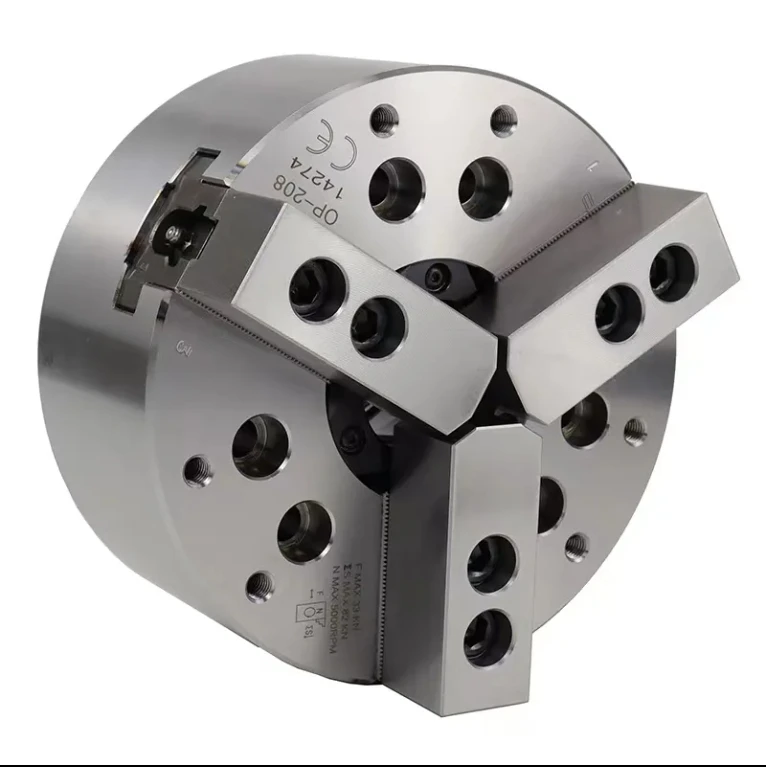 OEM High Precision Hydraulic manual lathe chuck  250mm 3 jaw chuck for lathe machine