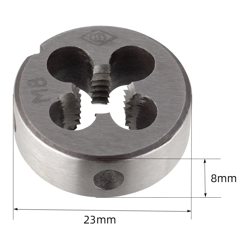 
threading round die 8mm 