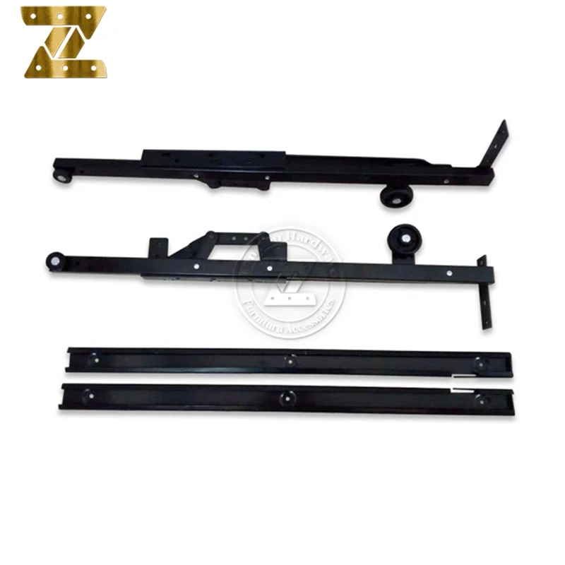 Good Quality Folding Function Lift Push -pull Sofa Bed Mechanism  Sliding Wheell Folding Sofa Hinge Hardware