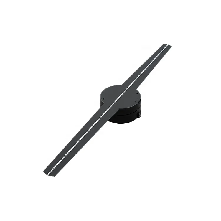 Amazing High Bright 3D LED Fan 42 cm 42cm Holographic Fan For Advertising