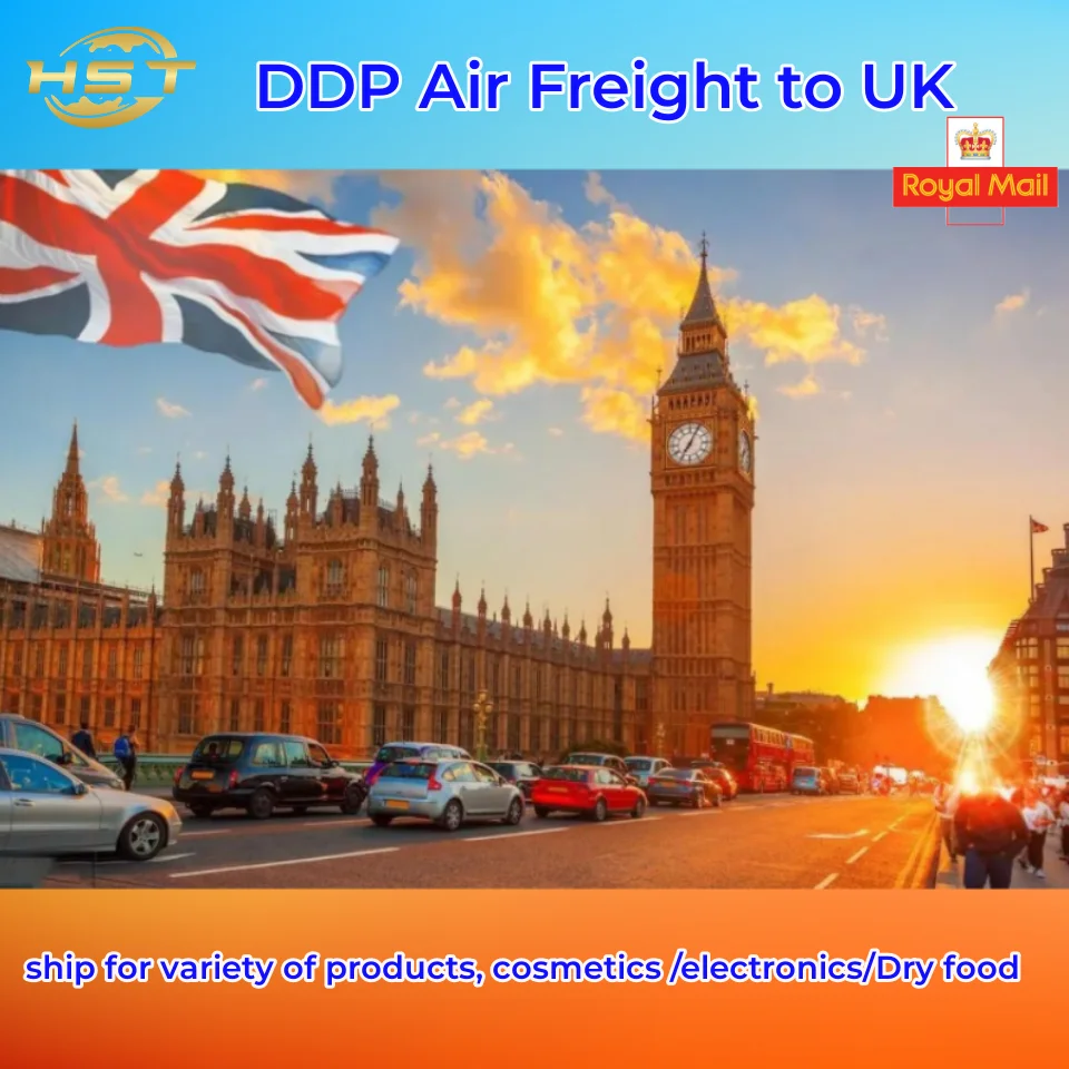 Shipping Agent From China to UK Air Shipping Cost China Air DDP Door To Door Service