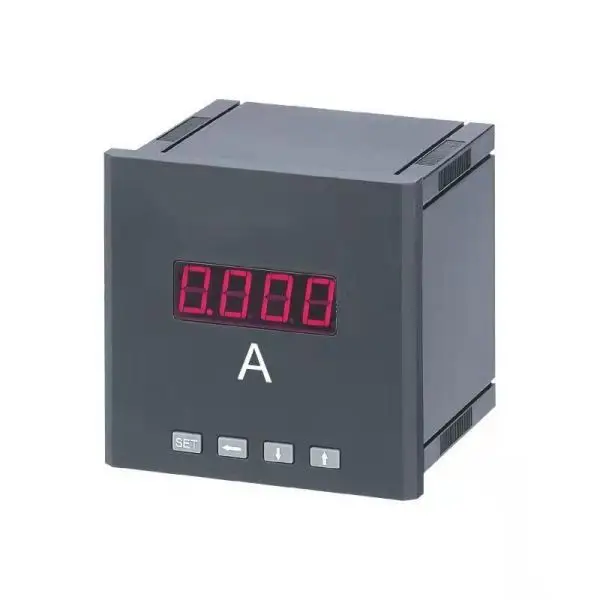 China Single Phase 30A 72*72 96*96 96*48 48*48 LED digital AC Panel Meter Ammeter
