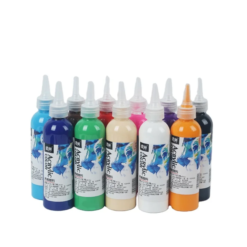 200 ML Acrylic Paints Manufacturer Make In Storage Art Supplies Acrylic Paints