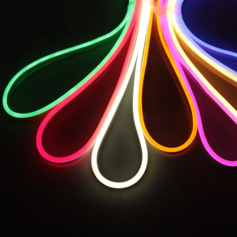 custom neon sign outdoor lamp insulating rubber Flexible  soft led neon lights