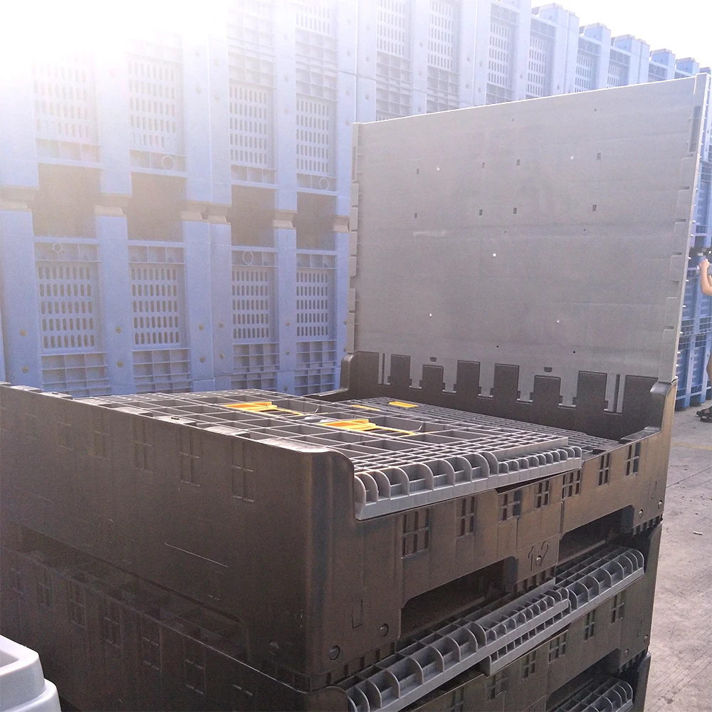 Factory supply foldable pallet box crate collapsible pallet container