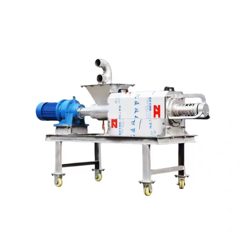 Livestock Manure Dehydrator Machine Animal Poultry Fowl Waste Dung Solid Liquid Extruder Dewatering Machine