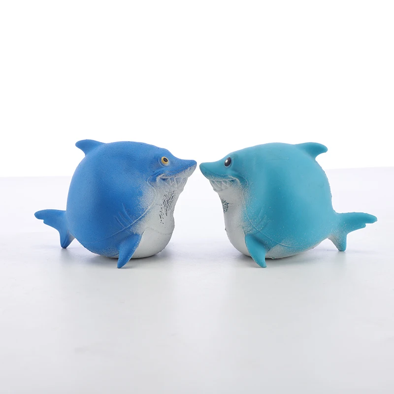 cute TPR Crocodile shark leopard sheep horse cow duck zebra  unicorn and other modelling expansion Blowing  inflated animal toy