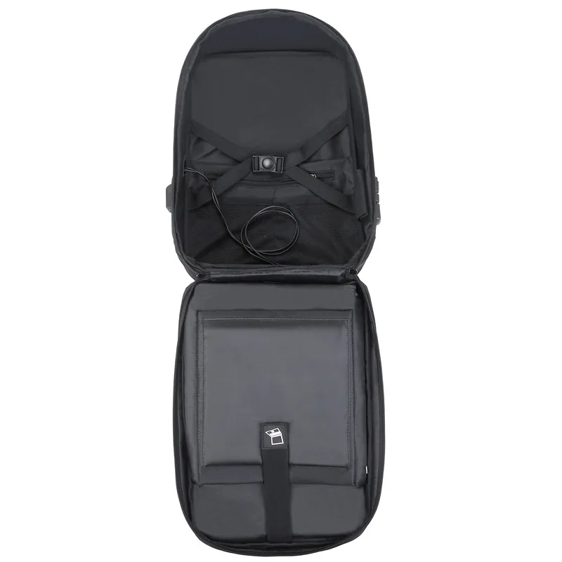 Oem Waterproof Anti Theft Business Back pack Hard Case Man mochilas Laptop Backpacks With Usb Charging Port