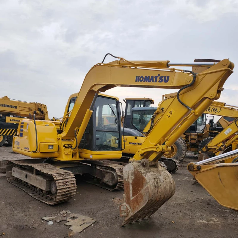Оригинальный экскаватор KOMATSU б/у komatsu pc60-7 pc60 для продажи