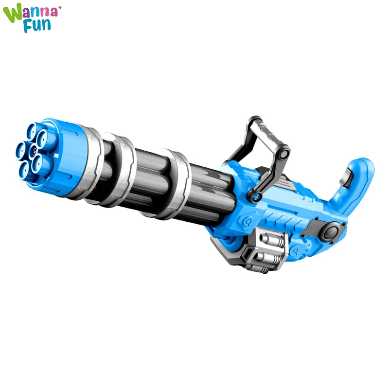 Hot Sale Automatic Kids Outdoor Toy Electric Squirt Gatling Water Gun Summer Party Toys