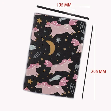 hot sell 2021 New Stationery Unicorn Cute Cartoon Kids Notebook And Plush Notebook For Student & School