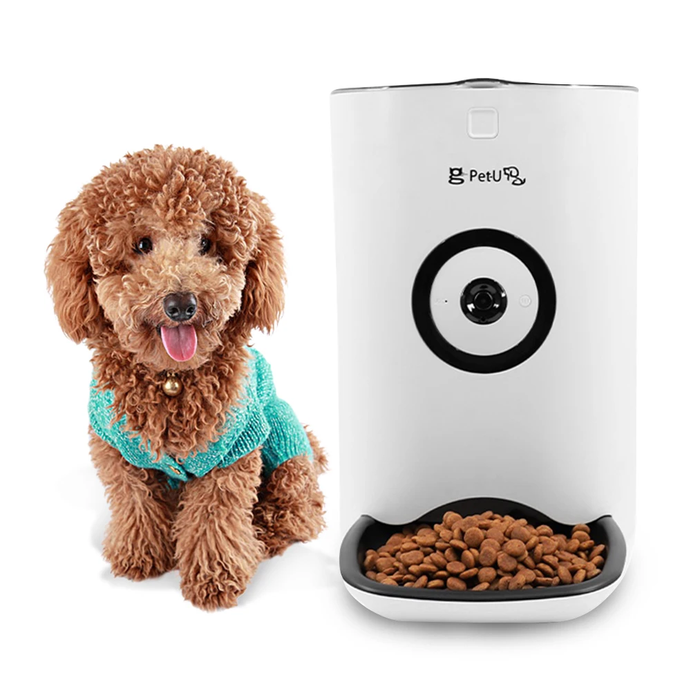 Кормушка для домашних животных, 6 л, Wi-Fi, с пультом ДУ