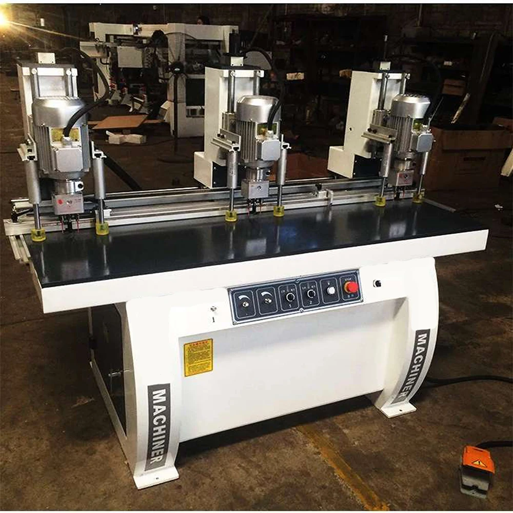 MZ73033 high quality woodworking vertical cabinet hinge hole drilling machine with three head