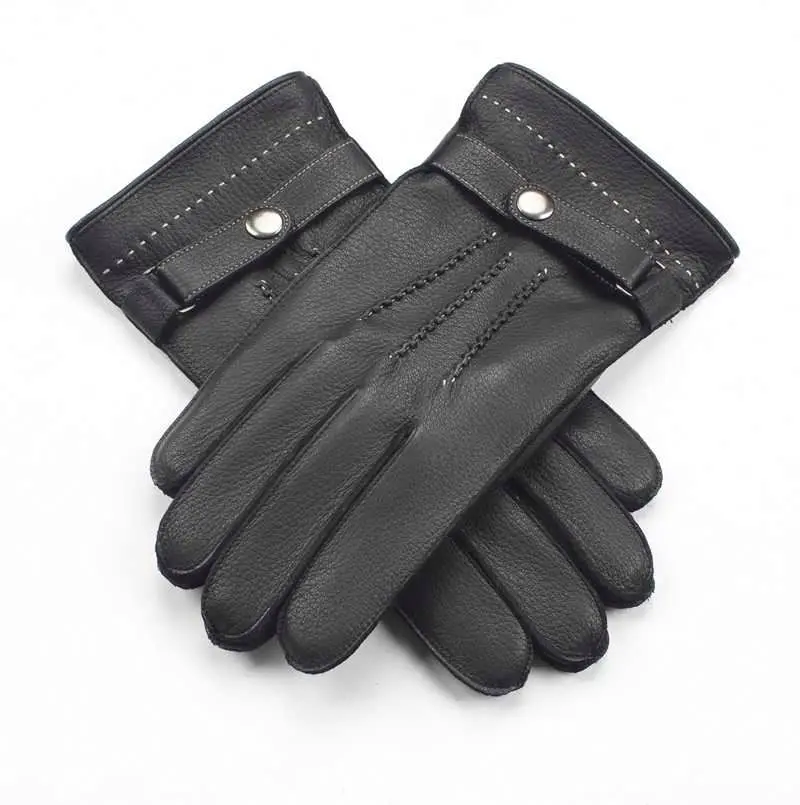 Factory directly supply good price men leather gloves cheap leather gloves thin fashion gloves