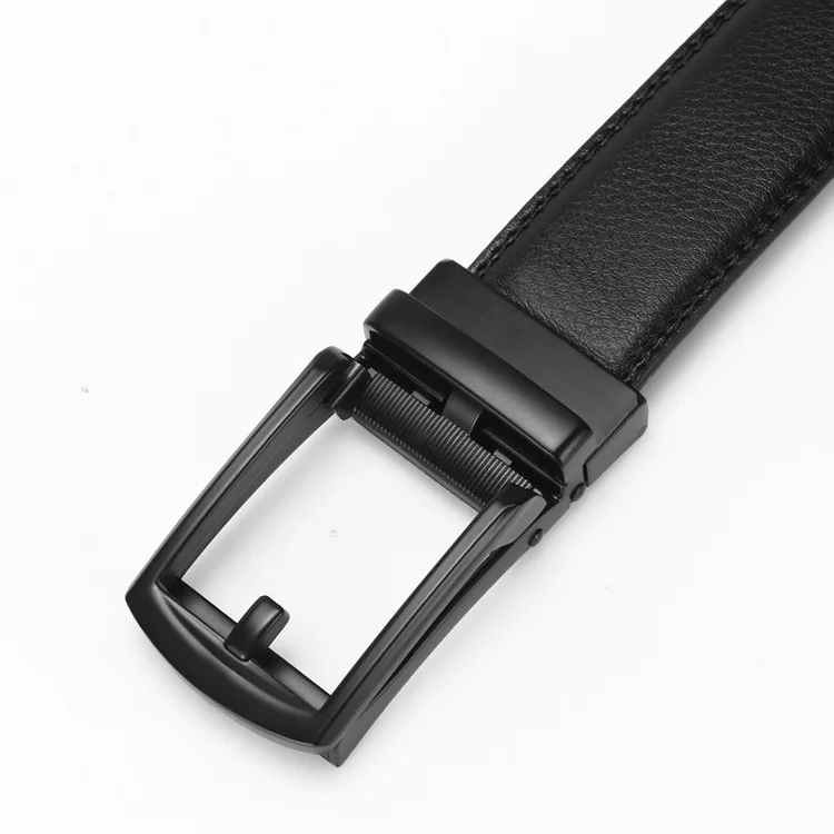 Belts leather men foreign trade automatic buckle belt headless business