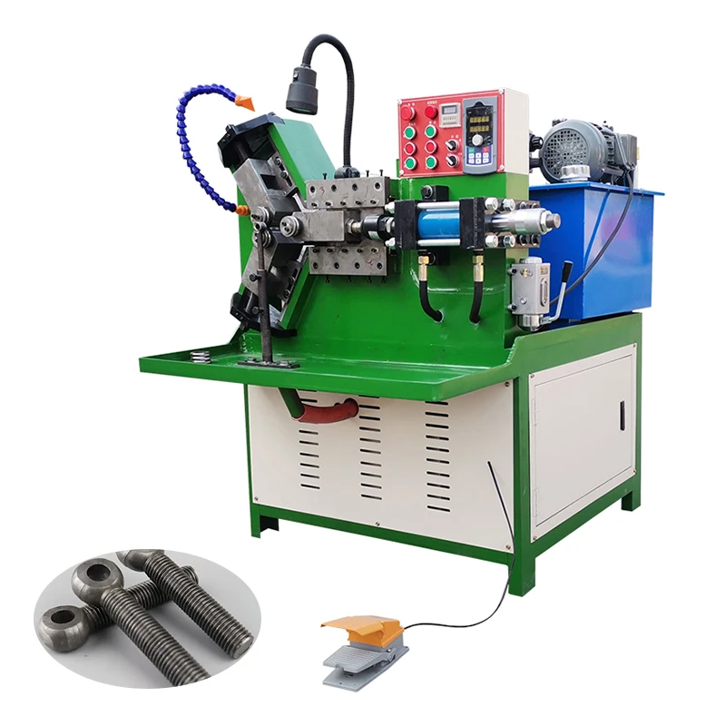 Small hydraulic thread rolling machine/Metal bar screw rolling machine