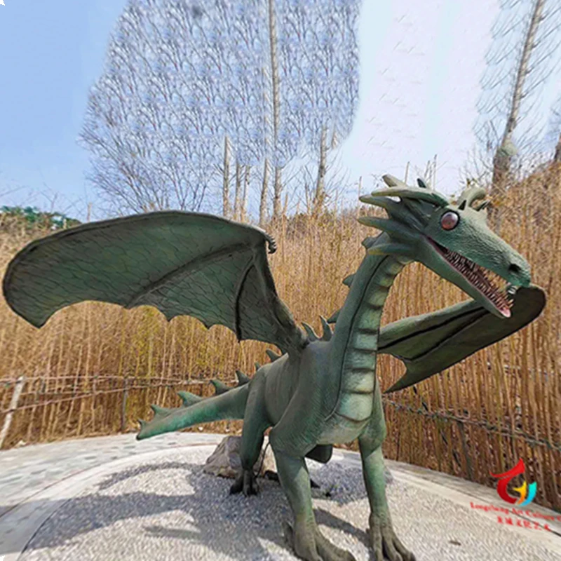 3d animated dragon lifesize attractive cartoon dragon model
