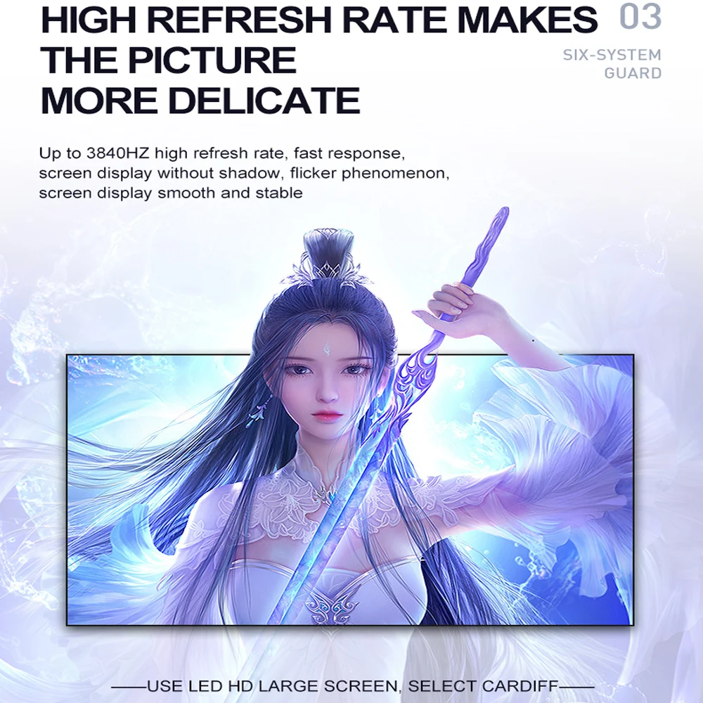 Indoor Small Spacing Fine Pixel P1.25 /1.86 LED Module Display Screen for CCTV Monitor Conference Room