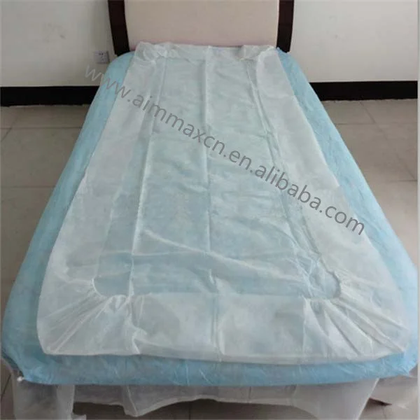 PP Non woven disposable sheet disposable SMS bed sheet cover
