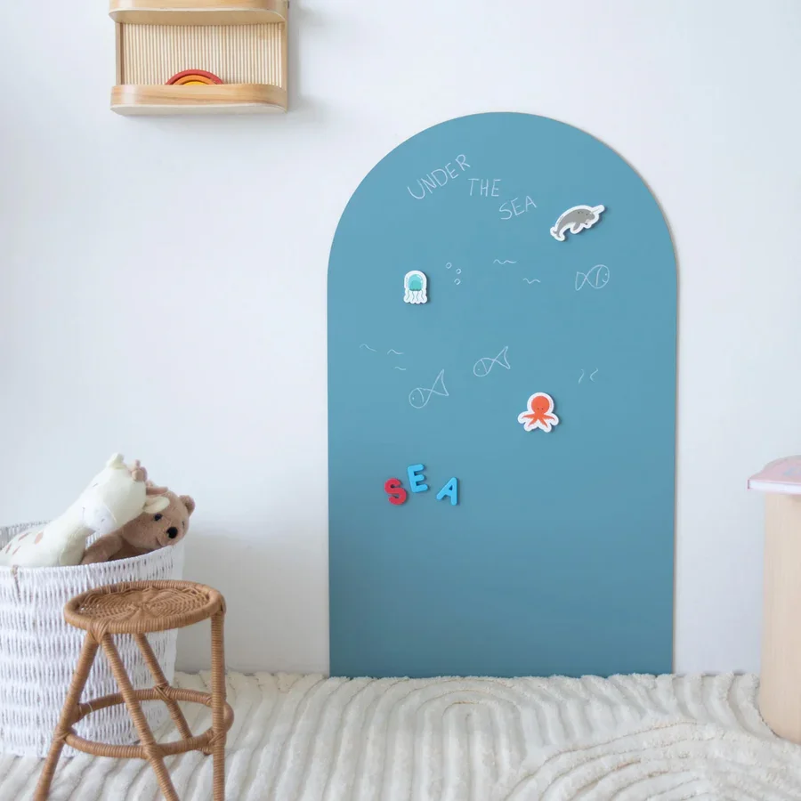 Blackboard Whiteboard Dry Erase Board To-Do Lists Custom Shape Self-Adhesive Magnetic Chalkboard for Kids