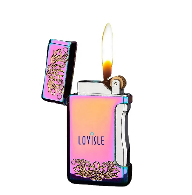 
Lovisle Tech Pack Butane Lighter Mini Torch Lighter with Double Fire Change 