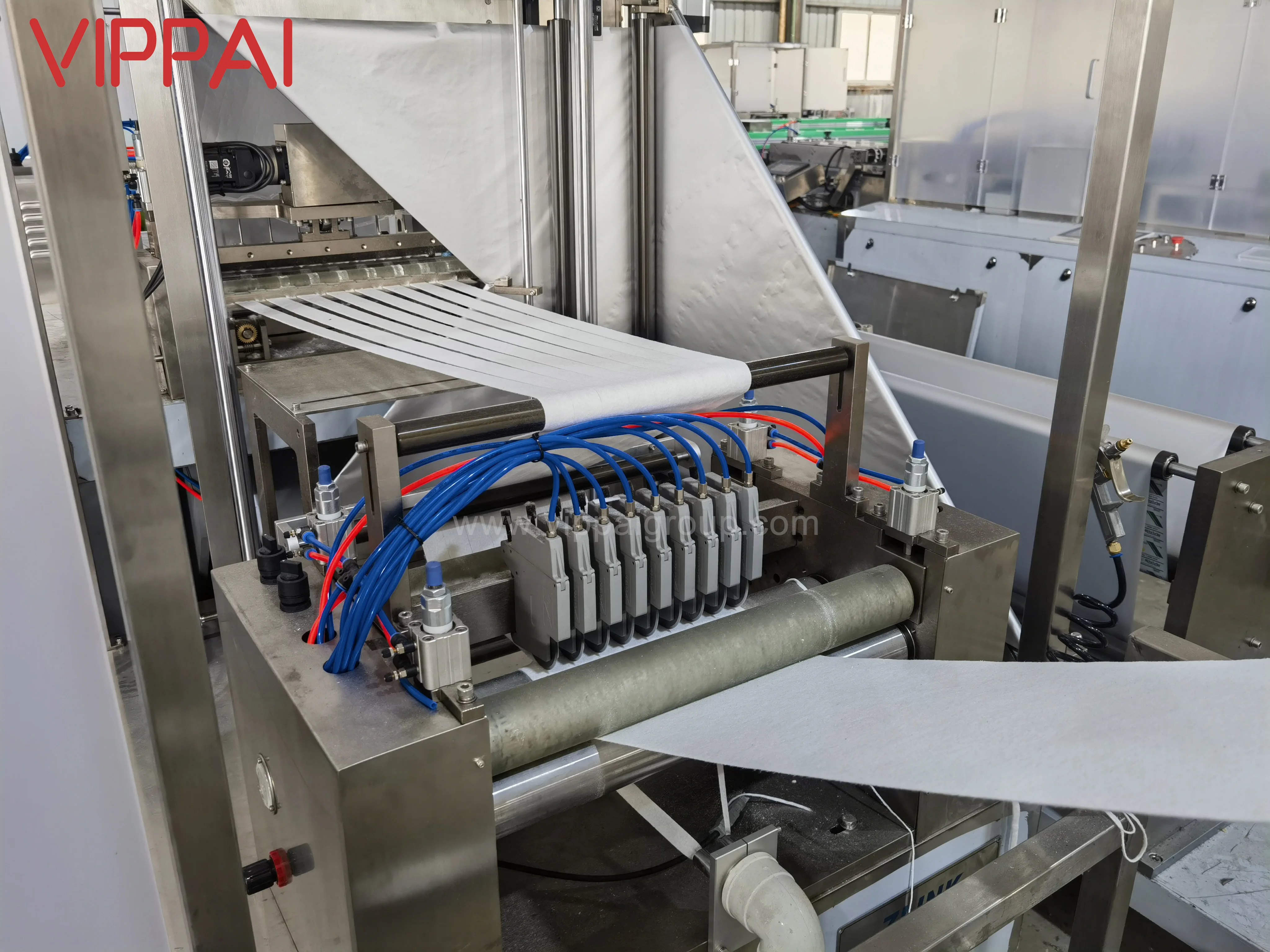 VIPPAI(Viroo) Alcohol Prep Swab Automated Making Packing Machine